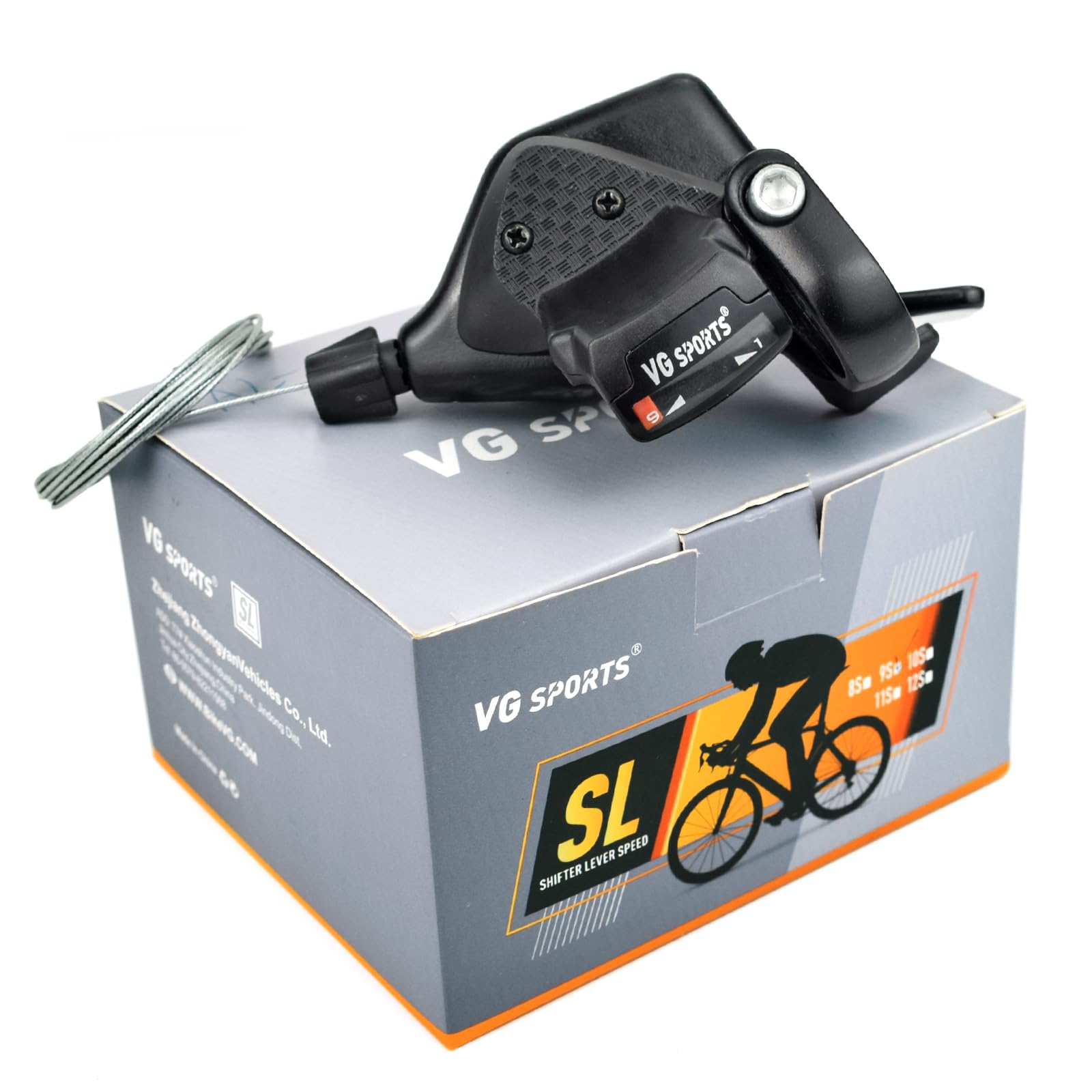 VG Sports 9 Speed MTB Groupset Bike Chain 11-42T Cassette 1x9 Speed Rear Derailleur& Shifter (9S 11-42T Set) - Image 6